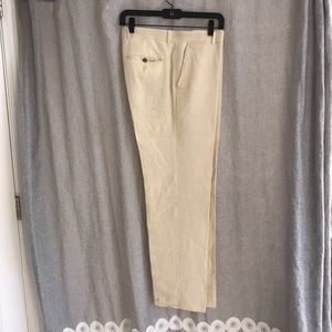 INC international Concepts Tan/Natural Linen Pants